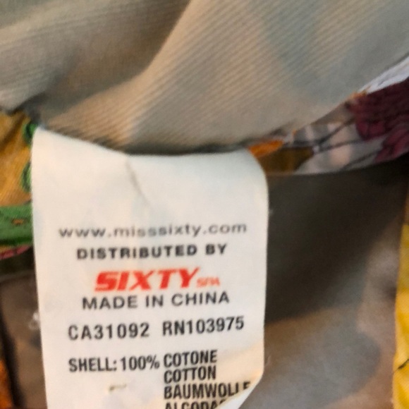 Miss sixty 100% cotton trench coat. Size Xs - Picture 10 of 11